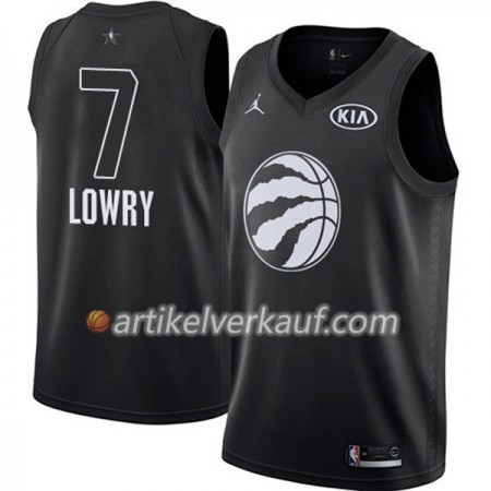 NBA Toronto Raptors Trikot Kyle Lowry 7 2018 All-Star Jordan Brand Schwarz Swingman - Herren